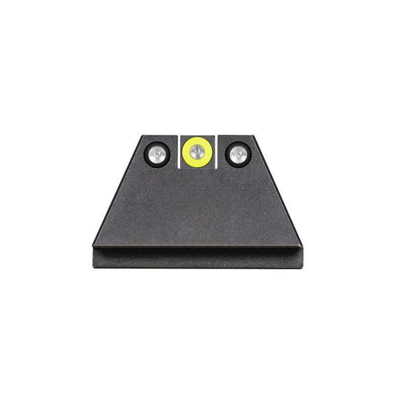 Night Fision Suppressor Height Night Sight Set Yellow Front Black Back for Glock 3 Night Fision Suppressor Height Night Sight Set Yellow Front Black Back for Glock