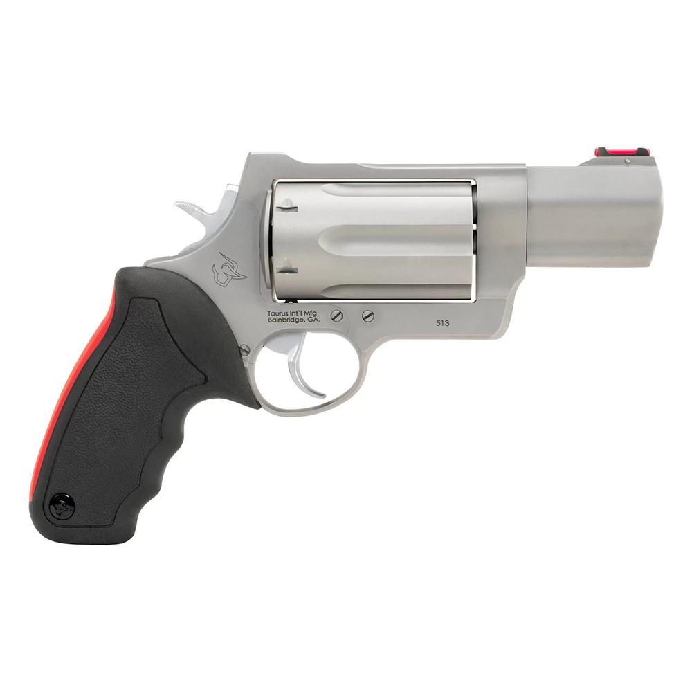 Taurus Raging Judge Handgun .45 Colt/410ga/454 Casull 6rd Capacity 3" Barrel Stainless Steel Frame 2 Taurus Raging Judge Handgun .45 Colt/410ga/454 Casull 6rd Capacity 3" Barrel Stainless Steel Frame