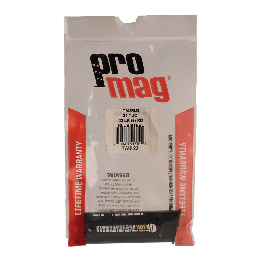 ProMag Taurus 22 TUC Handgun Magazine .22 LR 9/rd 3 ProMag Taurus 22 TUC Handgun Magazine .22 LR 9/rd