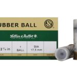 Sellier & Bellot Shotgun Ammunition 12 ga 2 3/4" 1 ball Rubber 25/ct 1 https3A2F2Fmedia.chattanoogashooting.com2Fimages2Fproduct2FZYSB12RBA2FZYSB12RBA