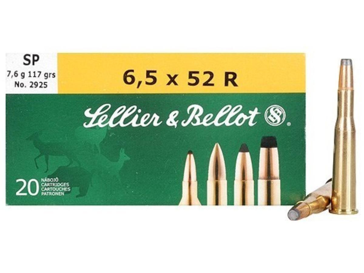 Sellier & Bellot Rifle Ammunition 6.5x52R 117 gr SP 775 fps - 20/box 3 Sellier & Bellot Rifle Ammunition 6.5x52R 117 gr SP 775 fps - 20/box