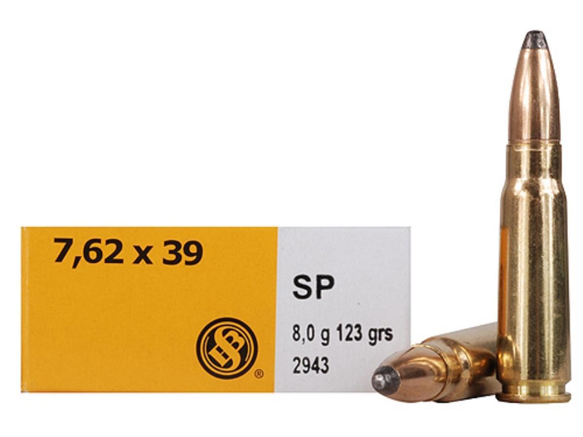 Sellier & Bellot Rifle Ammunition 7.62x39mm 123 gr SP 2435 fps 20/ct 3 Sellier & Bellot Rifle Ammunition 7.62x39mm 123 gr SP 2435 fps 20/ct