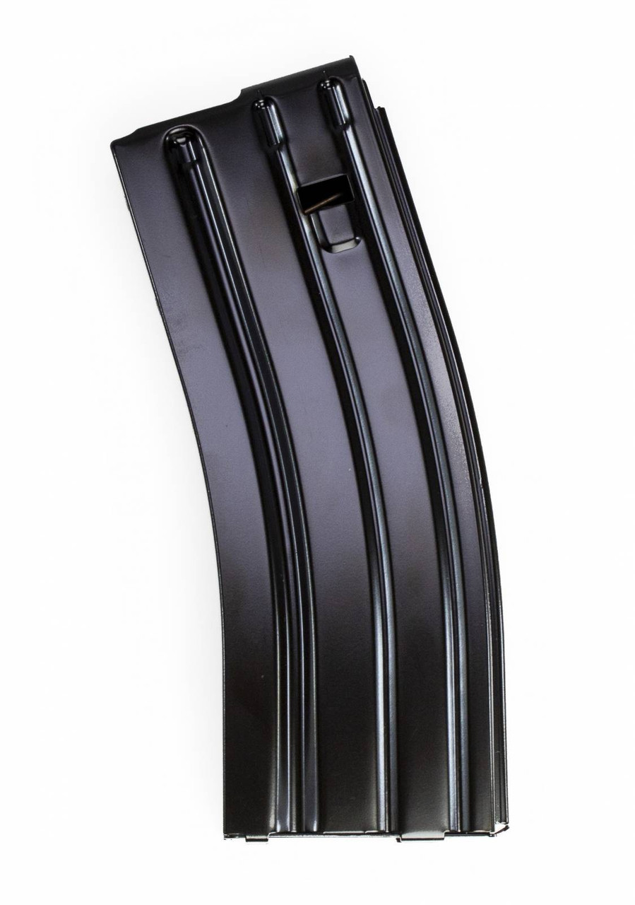 AR-15 30RD 5.56 BLACK STEEL MAGAZINE GRAY FOLLOWER 3 AR-15 30RD 5.56 BLACK STEEL MAGAZINE GRAY FOLLOWER