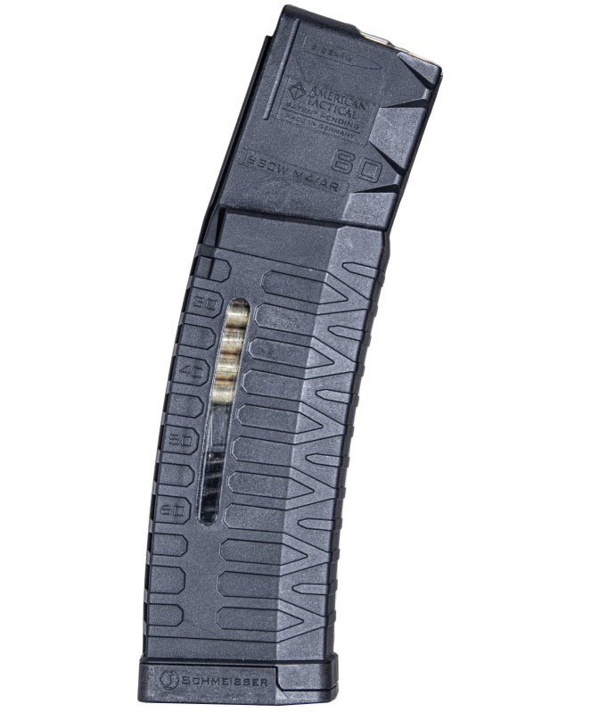 ATI SCHMEISSER 5.56/.223 AR15 60RD MAGAZINE W/ WINDOW 3 ATI SCHMEISSER 5.56/.223 AR15 60RD MAGAZINE W/ WINDOW