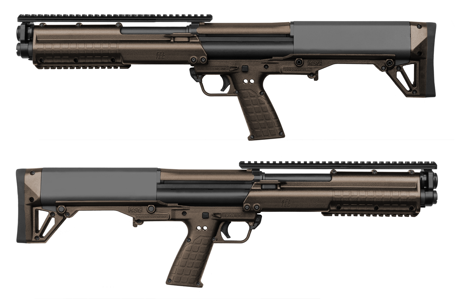 KELTEC KSG 12GA SHTGN BURNT BRONZE 3 KELTEC KSG 12GA SHTGN BURNT BRONZE