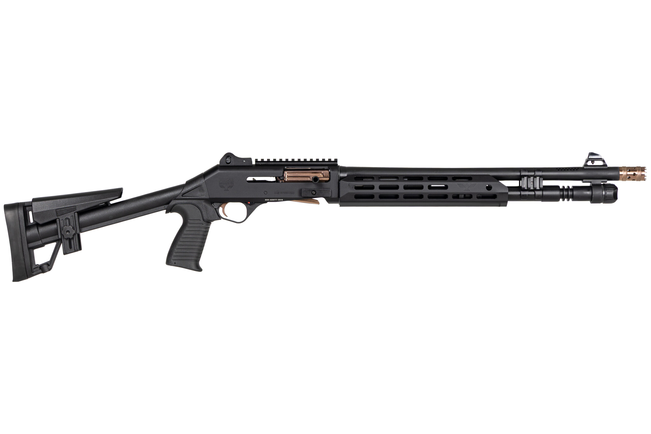 PANZER M4 SPEED PRO ARGO 12G S/A 3" 18.5" BBL, BLACK W/ BRONZE TITANIUM 3 PANZER M4 SPEED PRO ARGO 12G S/A 3" 18.5" BBL, BLACK W/ BRONZE TITANIUM