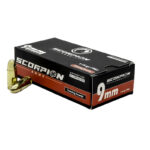SCORPION 9MM 115GR FMJ 50RD BOX/1000RD CASE 1 image full 86833 f4cb2ddbafdd2b868995597cff7ff0c7