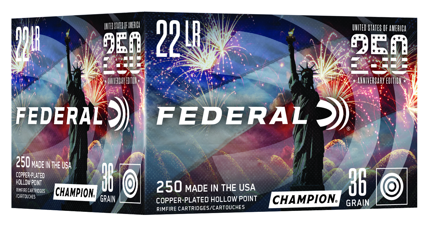 FEDERAL 22LR 36GR CPHP 250TH 250RD/BX 10BX/CS 3 FEDERAL 22LR 36GR CPHP 250TH 250RD/BX 10BX/CS
