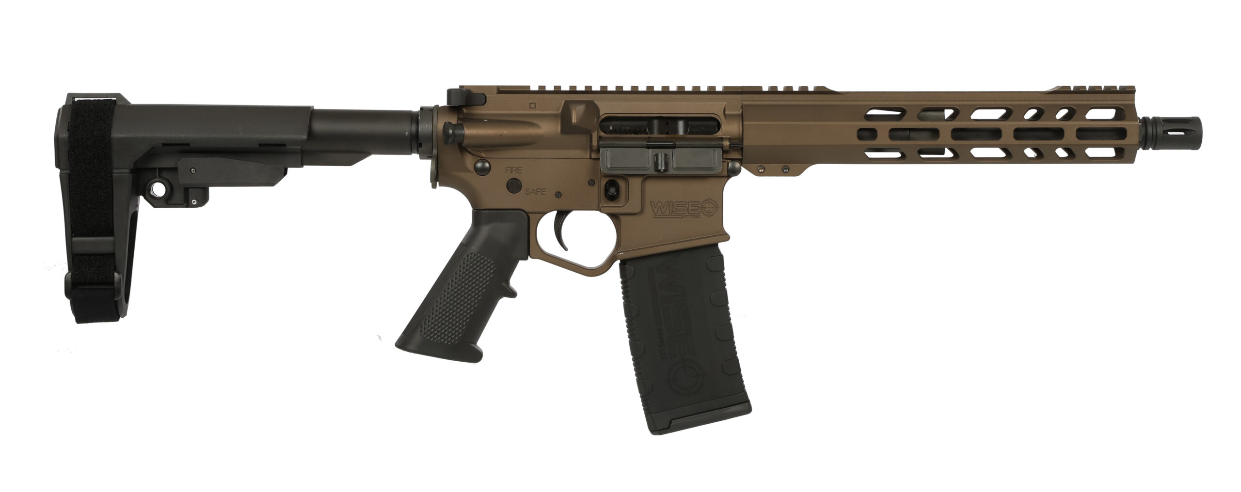 WISE ARMS WA-15B 5.56MM BRZ 10.5" SBA3 3 WISE ARMS WA-15B 5.56MM BRZ 10.5" SBA3