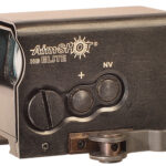 AimShot HGELITEBGREE HG Elite Black Anodized 1 x 34mm Green Crosshair Reticle 2 101148