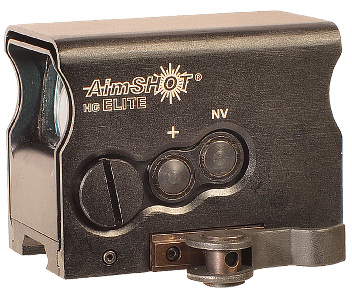 AimShot HGELITEBGREE HG Elite Black Anodized 1 x 34mm Green Crosshair Reticle 3 AimShot HGELITEBGREE HG Elite Black Anodized 1 x 34mm Green Crosshair Reticle