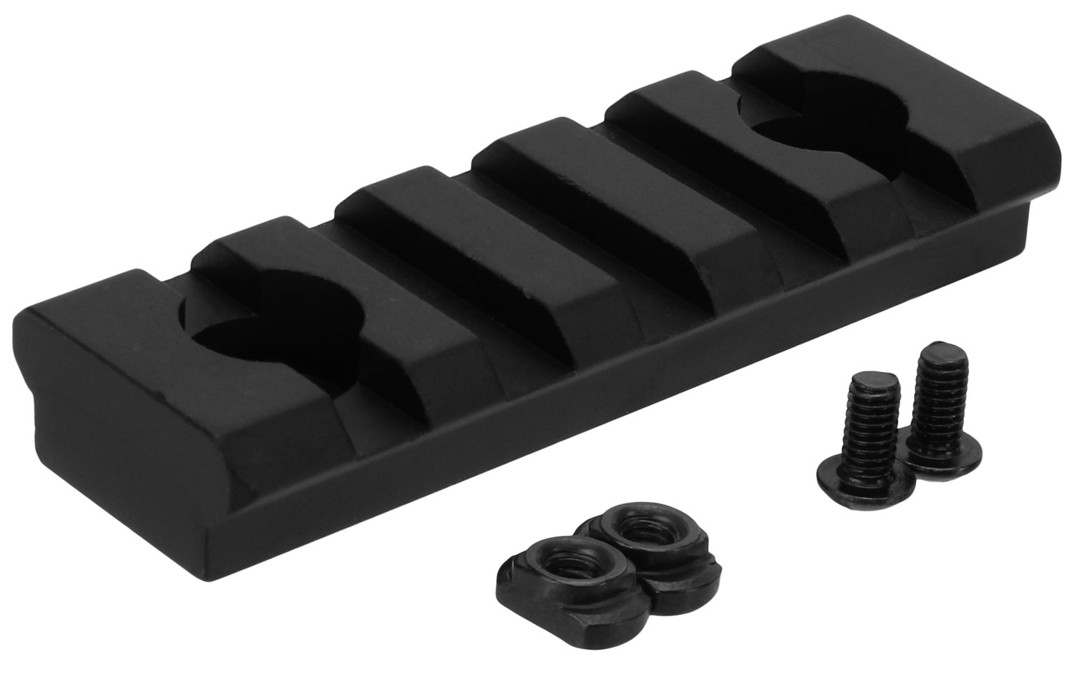 TacFire MAR105S M-LOK Accessory Picatinny Rail 2 3/8"  Black Anodized