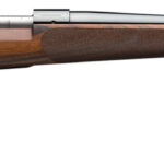 Winchester Repeating Arms 535239220 Model 70 Super Grade 308 Win Caliber with 5+1 Capacity, 22" Barrel, High Polished Blued Metal Finish & AAA French Walnut Stock Right Hand (Full Size) 2 111365