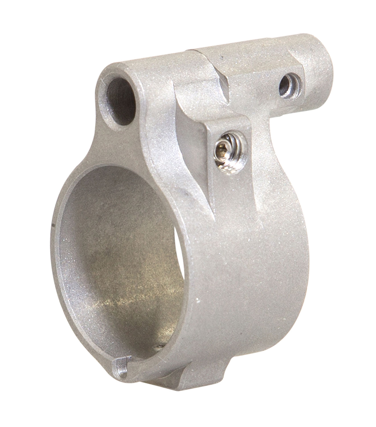 Q LLC GBADJ Gas Block Gas Block Adjustable .750" Silver Steel