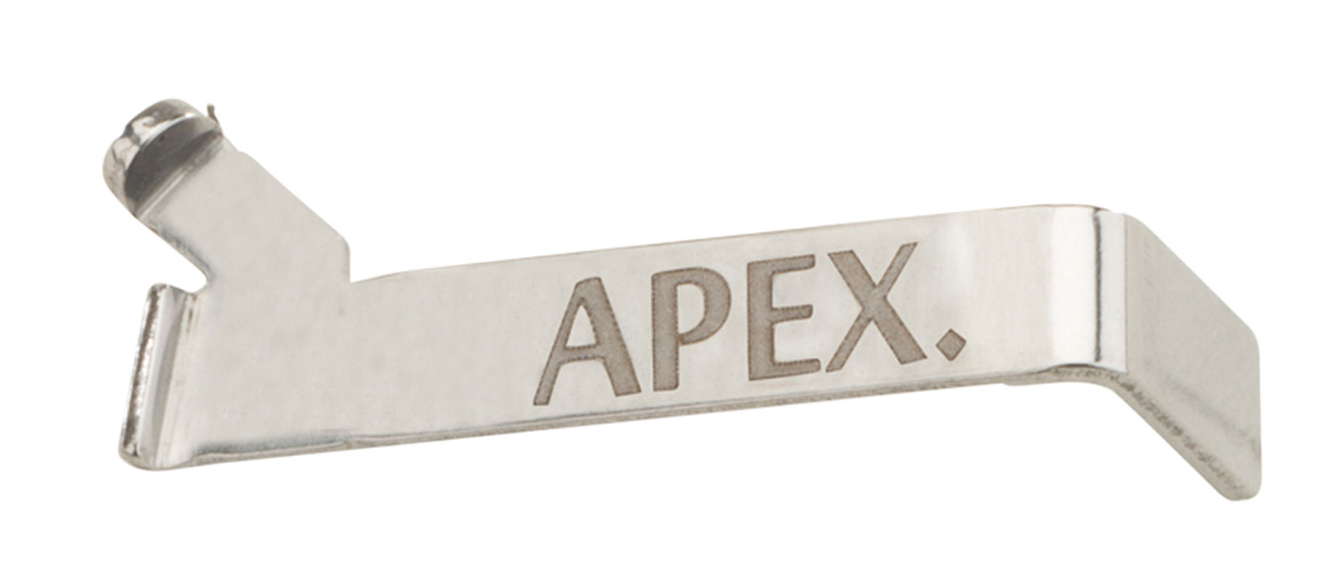 Apex Tactical 102103 Performance Connector Compatible w/Glock Pistol, Silver Metal 3 Apex Tactical 102103 Performance Connector Compatible w/Glock Pistol, Silver Metal