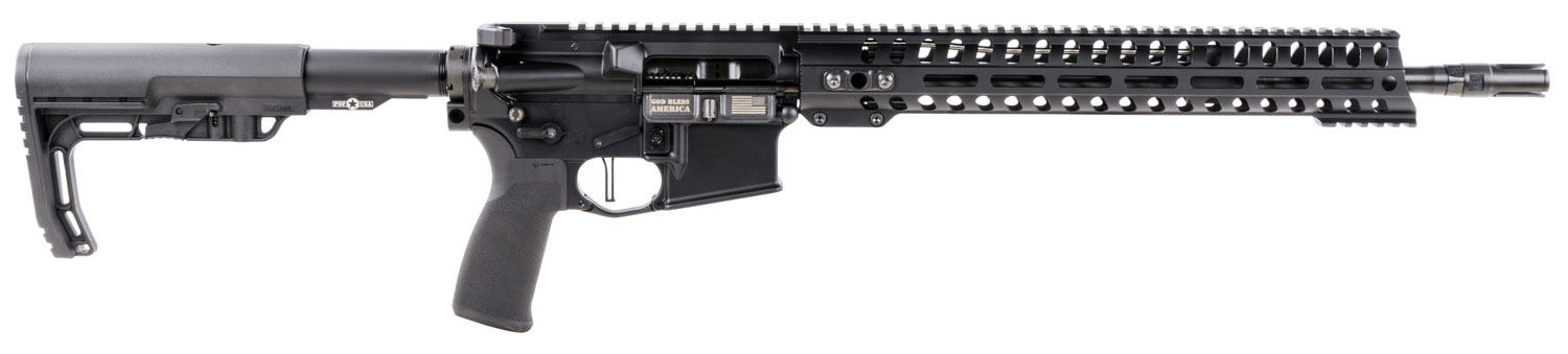 Patriot Ordnance Factory 01648 Minuteman Direct Impingement *CA Compliant 5.56x45mm NATO 16.50" 10+1 Black Hard Coat Anodized 6 Position MFT Stock 3 Patriot Ordnance Factory 01648 Minuteman Direct Impingement *CA Compliant 5.56x45mm NATO 16.50" 10+1 Black Hard Coat Anodized 6 Position MFT Stock