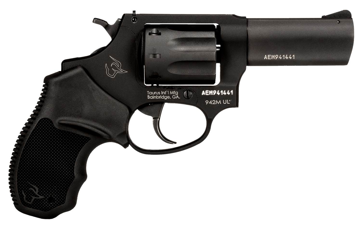 Taurus 2942M031UL 942 Ultra-Lite 22 WMR 8rd 3" Matte Black Finish Barrel, Matte Black Finish Cylinder, Black Anodized Finish Aluminum Frame & Finger Grooved Black Polymer Grip 3 Taurus 2942M031UL 942 Ultra-Lite 22 WMR 8rd 3" Matte Black Finish Barrel, Matte Black Finish Cylinder, Black Anodized Finish Aluminum Frame & Finger Grooved Black Polymer Grip