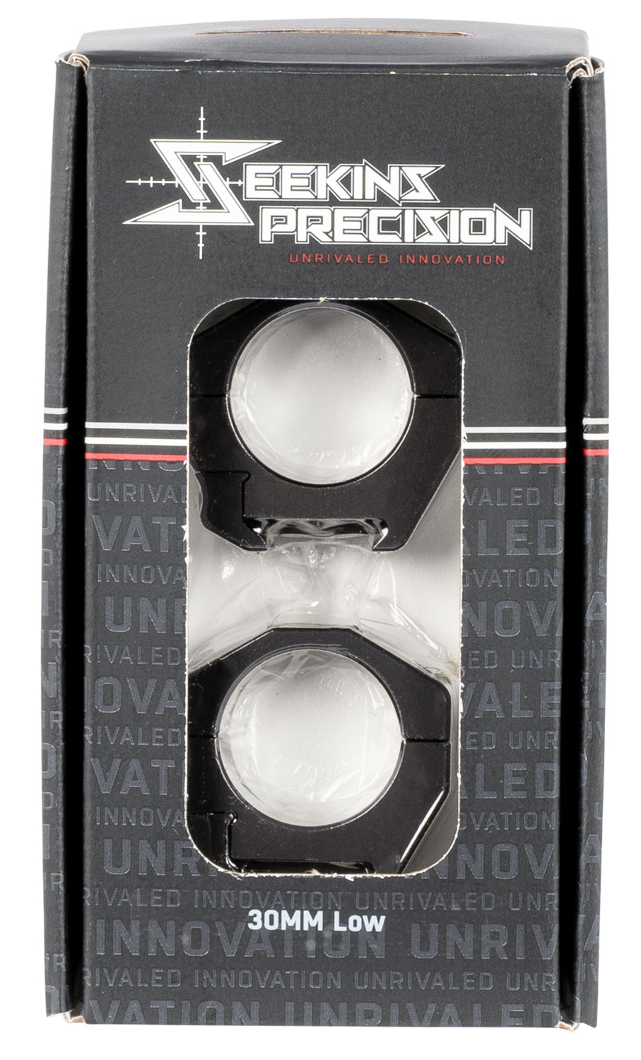 Seekins Precision 0010620002 Scope Rings Matte Black 30mm Low 3 Seekins Precision 0010620002 Scope Rings Matte Black 30mm Low