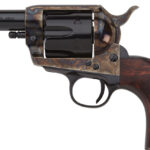 Pietta HF45CHS312NM 1873 Great Western II Sheriff 45 Colt (Long Colt) 6rd 3.50" Blued Steel Barrel & Cylinder, Color Case Hardened Steel Frame, Walnut Grip, Exposed Hammer 2 125976