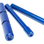 Cross Armory CRGPSBL 3 Pin Set Dimpled Compatible w/Glock Gen1-3 Blue Steel 1 131255