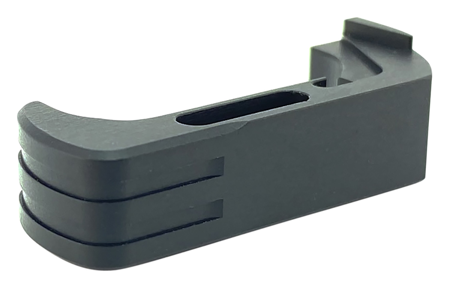 Cross Armory CRG5MCBK Mag Catch Extended Compatible w/Glock Gen4-5 Black Anodized Aluminum 3 Cross Armory CRG5MCBK Mag Catch Extended Compatible w/Glock Gen4-5 Black Anodized Aluminum