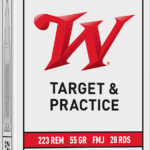 Winchester Ammo W223K USA 223Rem 55gr Full Metal Jacket 20 Per Box/50 Case 1 132827