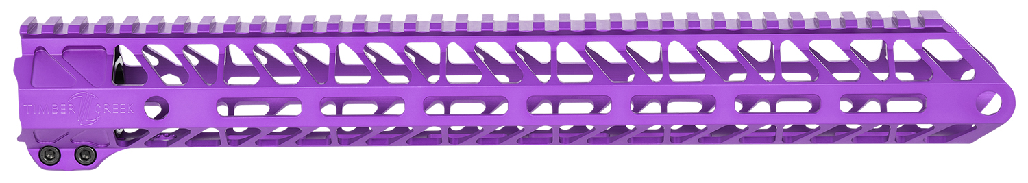 Timber Creek Outdoors ME15HGPPA Enforcer 15 Inch Hand Guard M-LOK Purple Anodized 3 Timber Creek Outdoors ME15HGPPA Enforcer 15 Inch Hand Guard M-LOK Purple Anodized