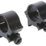 TruGlo TGTG8961B2 Lightweight Scope Rings Matte Black 1" High 1 135977