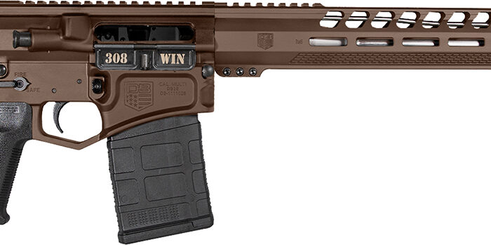 Diamondback DB1032C071 DB10  308 Win 18" 20+1 Midnight Bronze Adjustable Magpul CTR Stock Black Magpul MOE K2 Grip with Black Gold Lower 15" M-Lok