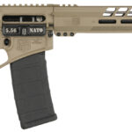 Diamondback DB1731K061 DB15 5.56x45mm NATO 16" 30+1 Flat Dark Earth Adjustable Magpul CTR Stock Black Magpul MOE K2 Grip with Black Gold Lower 2 141102