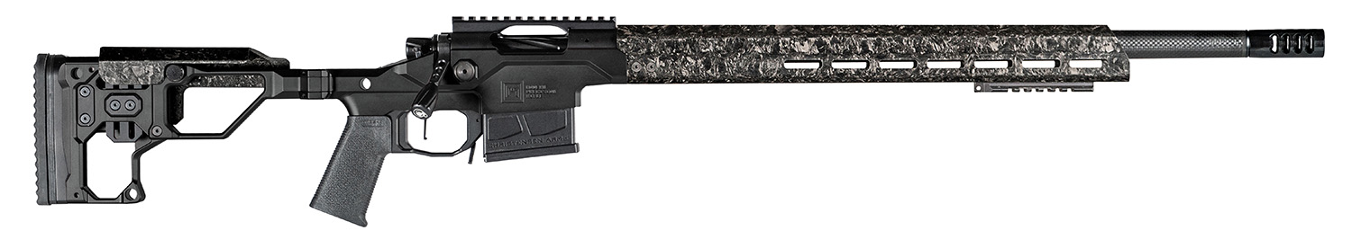 Christensen Arms 8010300200 Modern Precision 6.5 Creedmoor 5+1 22" Threaded Carbon Fiber Barrel, Black Nitride Finish, Black Anodized with Folding Stock, Polymer Grip 3 Christensen Arms 8010300200 Modern Precision 6.5 Creedmoor 5+1 22" Threaded Carbon Fiber Barrel, Black Nitride Finish, Black Anodized with Folding Stock, Polymer Grip