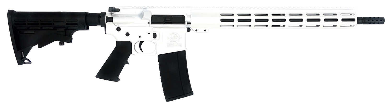 Great Lakes Firearms GL15223WHT AR-15 223 Wylde 16" 30+1, White Rec, Black Stock & Grip 3 Great Lakes Firearms GL15223WHT AR-15 223 Wylde 16" 30+1, White Rec, Black Stock & Grip