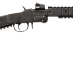 Chiappa Firearms 500265 Little Badger Xtreme Full Size 22 LR 1 Shot, 16.50" Black Steel Threaded Barrel, Black Quad Picatinny Receiver, Black Folding Steel Rod Stock, Right Hand 1 152746
