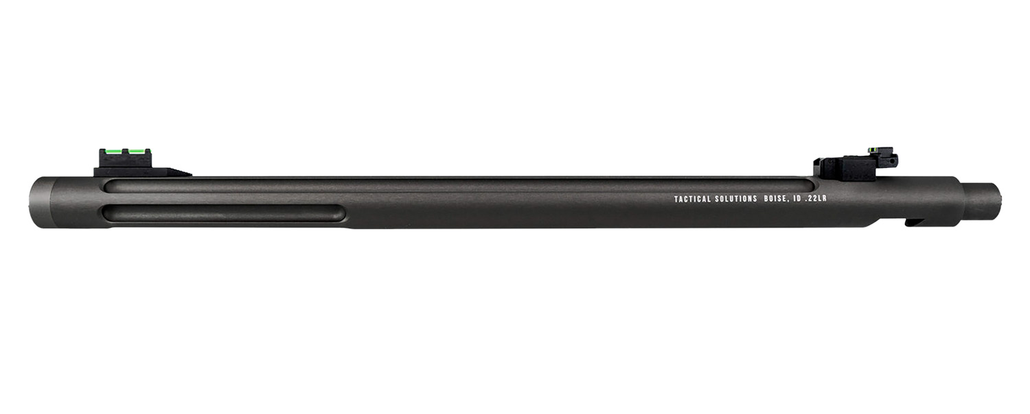 Tactical Solutions 1022OSMB X-Ring Barrel 22 LR 16.50" Fluted & Threaded Matte Black, Fiber Optic Sight Fits Ruger 10/22, Tactical Solutions X-Ring, Thompson Center T/CR22 3 Tactical Solutions 1022OSMB X-Ring Barrel 22 LR 16.50" Fluted & Threaded Matte Black, Fiber Optic Sight Fits Ruger 10/22, Tactical Solutions X-Ring, Thompson Center T/CR22