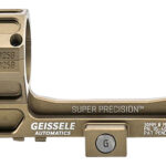 Geissele Automatics AR15 Super Precision Scope Mount/Ring Combo Desert Dirt Color Anodized 1 153531