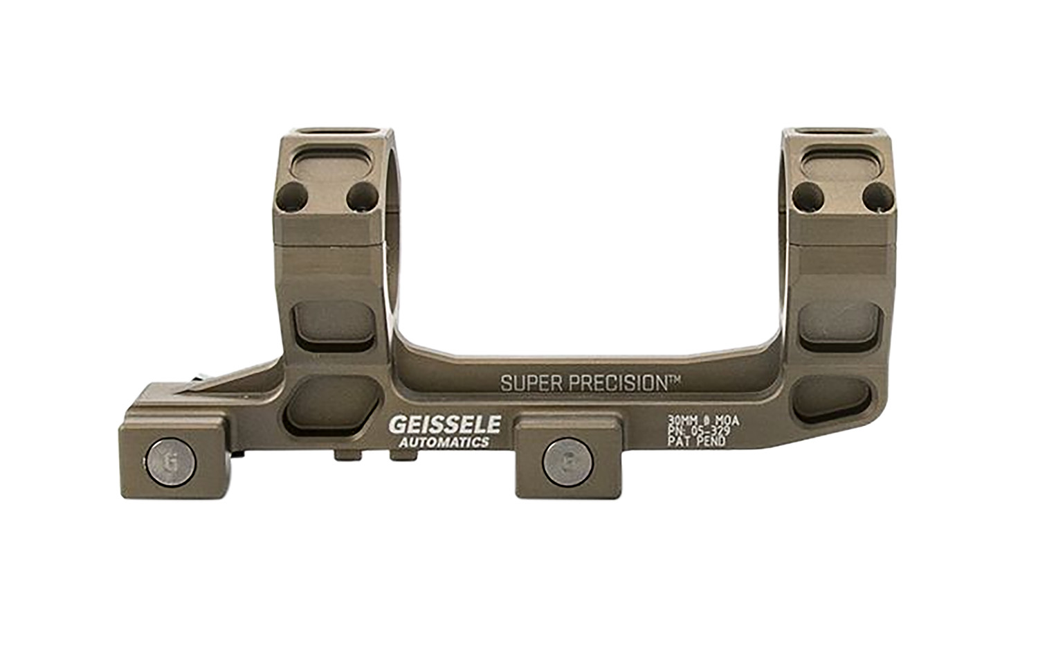 Geissele Automatics Super Precision Scope Mount (Vortex 1-6) Scope Mount/Ring Combo Desert Dirt Color Anodized 3 Geissele Automatics Super Precision Scope Mount (Vortex 1-6) Scope Mount/Ring Combo Desert Dirt Color Anodized