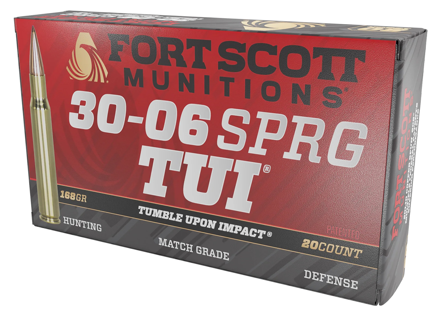Fort Scott Munitions 3006168SCV Tumble Upon Impact (TUI) Rifle 30-06Springfield 168gr Solid Copper Spun 20 Per Box/10 Case 3 Fort Scott Munitions 3006168SCV Tumble Upon Impact (TUI) Rifle 30-06Springfield 168gr Solid Copper Spun 20 Per Box/10 Case