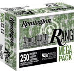 Remington Ammunition R23965 Range Mega Pack 9mmLuger 115gr Full Metal Jacket 250 Per Box/4 Case 2 155733