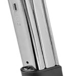 FN 20100732 510 Replacement Magazine 22rd 10mm Stainless Steel w/ Black Polymer Extended Floorplate Fits FN 510 Tactical 1 156711