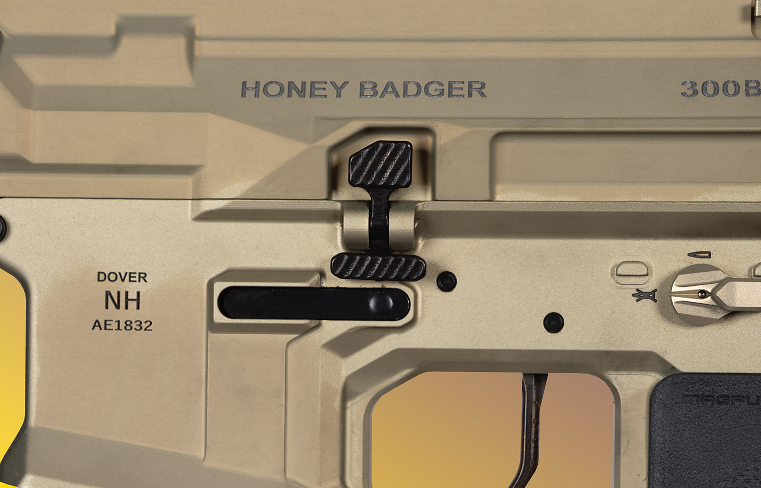 Q LLC ACCBBC Balanced Bolt Catch Oversized AR-15 Black Stainless Steel AR Platform 3 Q LLC ACCBBC Balanced Bolt Catch Oversized AR-15 Black Stainless Steel AR Platform