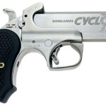 Bond Arms BACYP Cyclops Big Bore 45-70 Gov 1rd, 4.25" Stainless Steel w/Engraved Barrel, Matte Stainless Steel Frame, Black Extended B6 Resin Grip, Includes Holster 1 159929
