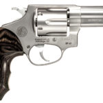 Rossi 2-RP639WD1 RP63 Small Frame 357 Mag 6rd 3" Stainless Steel Barrel, Cylinder & Frame Black/Gray Laminate Grip, Hammer Block Safety, Exposed Hammer 1 160022