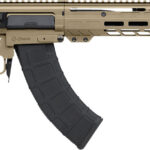 CMMG 86AD60BCT Dissent MK47 7.62x39mm 30+1 (2) 16.10", Coyote Tan Rec/15" M-Lok Handguard, Side Charging Handle, Black Side Folding Stock & Zeroed Grip, Muzzle Brake, 60/90 Ambi Safety, Adj. Gas Block 2 160299