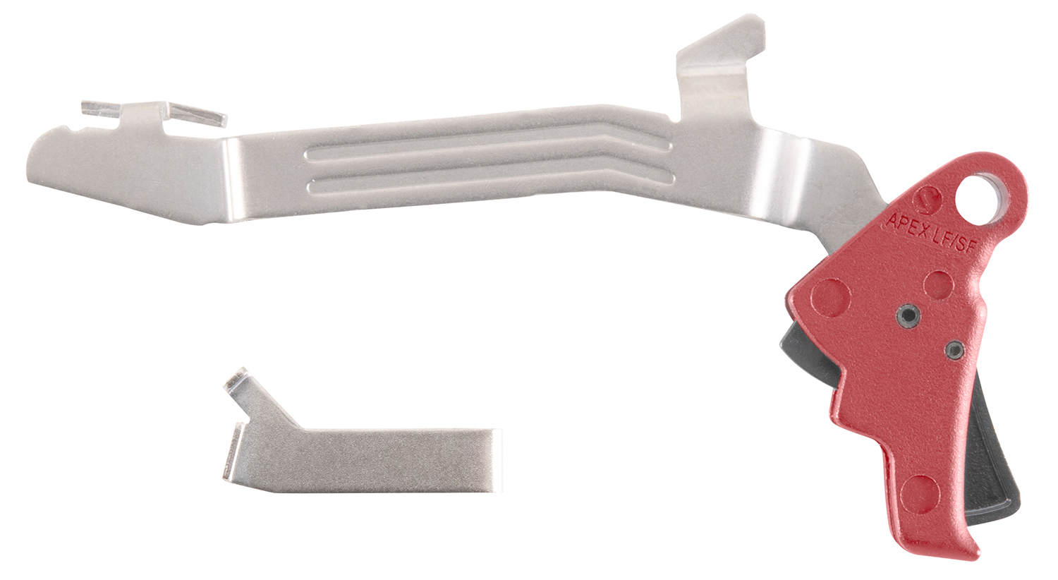 Apex Tactical 102P117RED Action Enhancement Slim Red Drop-In Compatible w/Glock 43/43X/48