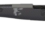 Fierce Firearms ROG7PRC22GPLH Carbon Rogue Full Size 7mm PRC 3+1 22" Carbon Fiber Threaded Barrel, Glacier Cerakote Steel Drilled & Tapped Receiver, Phantom Camo Fixed Carbon Fiber Stock, Left Hand 1 163175