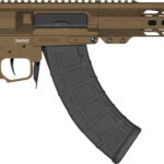 CMMG 76AB60AMB Banshee MK47 7.62x39mm 30+1 12.50" Black Nitride Medium Taper Threaded Barrel, EML 11" M-LOK Handguards, Midnight Bronze Cerakote Aluminum Picatinny Rail Receiver, CMMG Zeroed Grips 2 166442