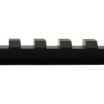 Weatherby J010006 Picatinny Rail Matte Black Aluminum Weatherby Vanguard Weaver Mount Short Action 20 MOA 1 168441