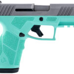 Taurus 1-GX2939C-10 GX2 9mm Luger 10+1 3.37" Matte Stainless Steel Barrel, Matte Serrated Stainless Steel Slide, Cyan Polymer Frame w/Picatinny Rail, Polymer Grip 1 170129