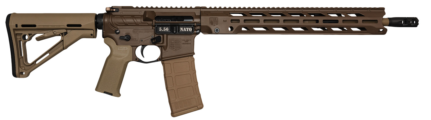 Diamondback DB1784K131 DB15 5.56 NATO 30rd 16" Black Nitride w/ FDE Cerakote Flat Dark Earth Cerakote 7075-T6 Aluminum Receiver Flat Dark Earth Magpul MOE K2 FDE Grip 3 Diamondback DB1784K131 DB15 5.56 NATO 30rd 16" Black Nitride w/ FDE Cerakote Flat Dark Earth Cerakote 7075-T6 Aluminum Receiver Flat Dark Earth Magpul MOE K2 FDE Grip