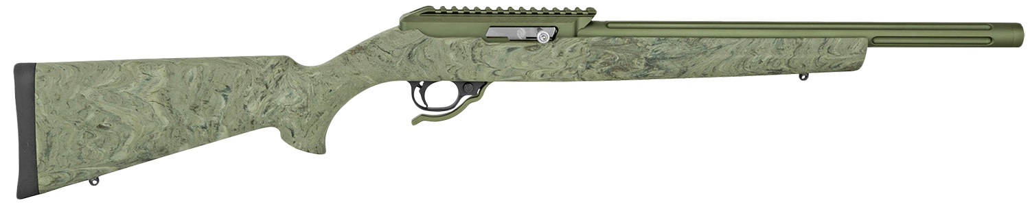 Tactical Solutions ATE2MODBHGGRN X-Ring VR Gen2 22 LR Matte OD Green Barrel & Receiver, Hogue OverMolded Ghillie Green Synthetic Stock 3 Tactical Solutions ATE2MODBHGGRN X-Ring VR Gen2 22 LR Matte OD Green Barrel & Receiver, Hogue OverMolded Ghillie Green Synthetic Stock